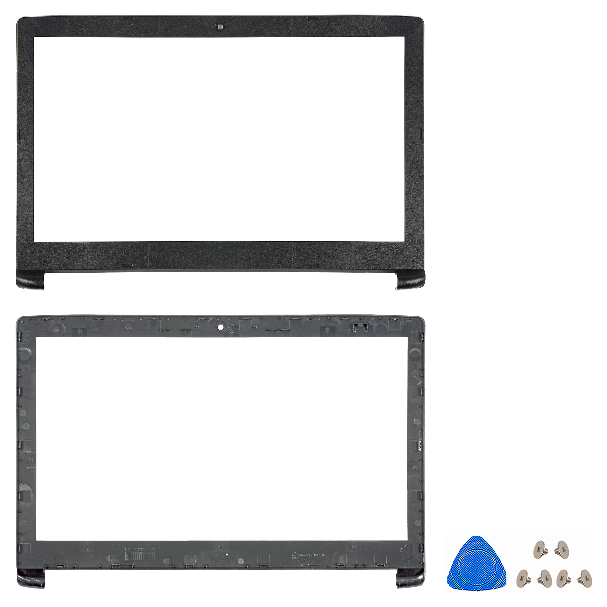 Coque Arrière + Lunette + Charnières Pour Acer A515-51/G A315-33 - Pièce De Remplacement Neuve