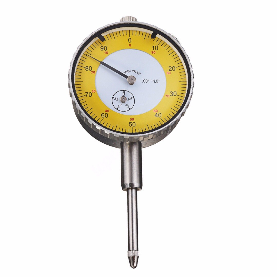 Mayitr Precision Dial Test Indicator 0.001"-1.0" High Accuracy Lever Gauge Meter Portable Measurement Instrument Tools