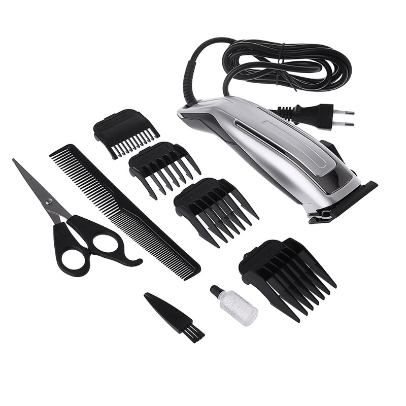 10w 220v hårklipper trimmer til mænd barbermaskine el cutter klipning maskine eu stik