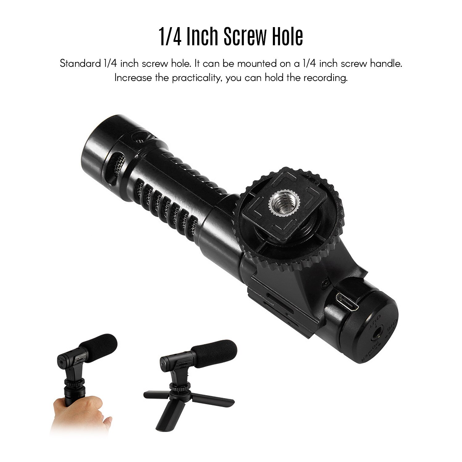 MAMEN MIC-07Pro Metall Super-nieren Directional Video Mikrofon mit echtzeit Überwachung Funktion für Smartphone SLR ILDC
