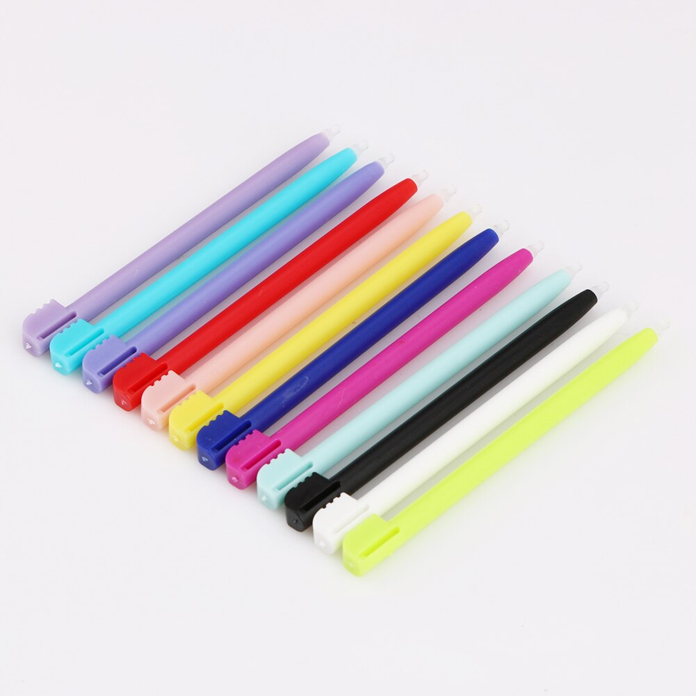 12 Kleuren/Lot Plastic Touch Screen Stylus Pen Voor Nintendo 3DS Xl Voor Ndsi Xl Game Accessoires Stylus