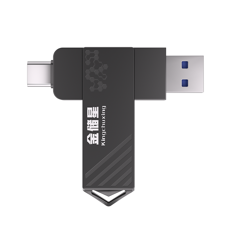 High Speed Solid State USB Drive 1TB Mobile Phone Hard Drive Type-C Dual Interface Mobile Computer Large Capacity USB Drive 512G: black / 128GB