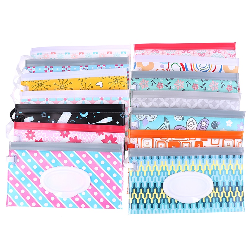 Boîte de lingettes pour bébé boîte de lingettes humides lingettes nettoyantes sac de transport