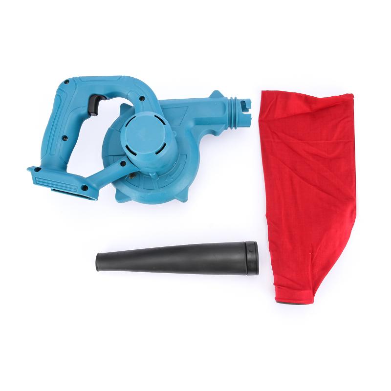 18V Blue Electric Air Blower Vacuum Cleaner Cordless Blower Car Computer Dust Collector Soot Blower High Power Power Tool