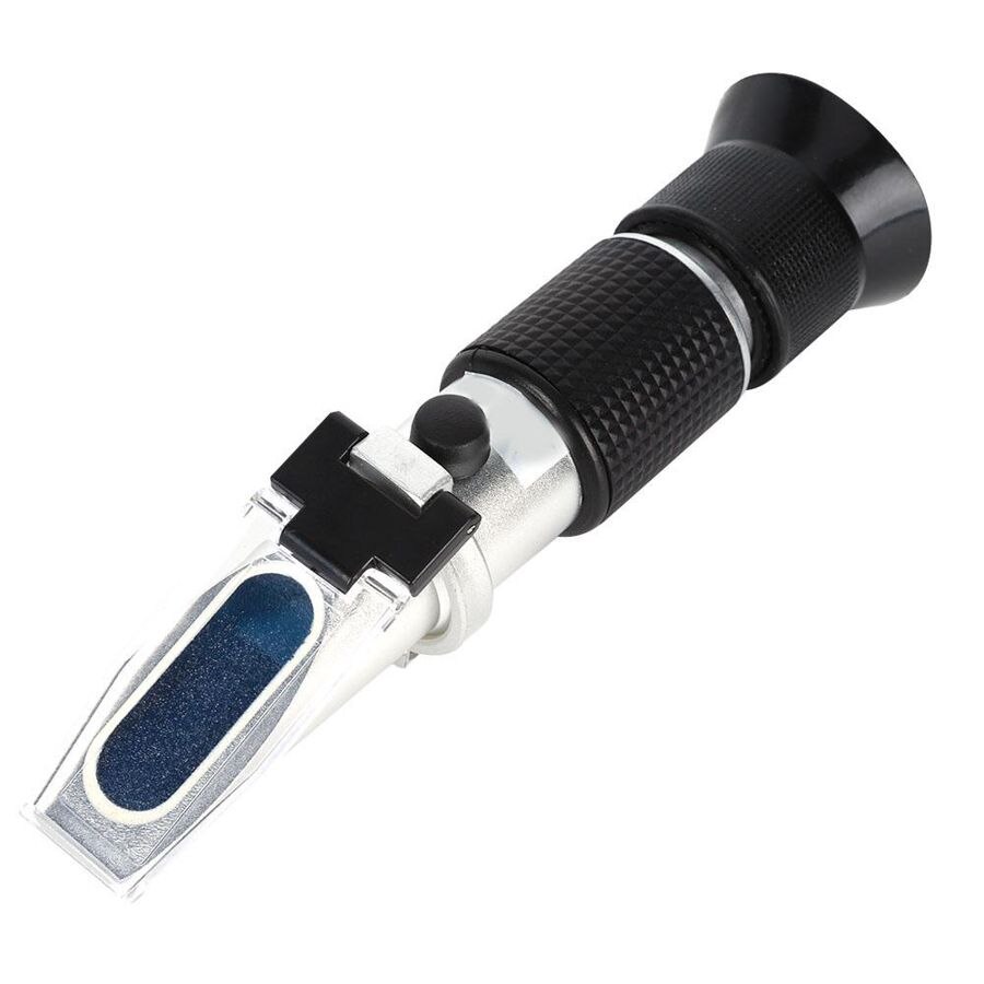 Handheld Refractometer High Accuracy Wine Dual Scale 0-40% Brix Refractometer Liquid Measuring Equipment