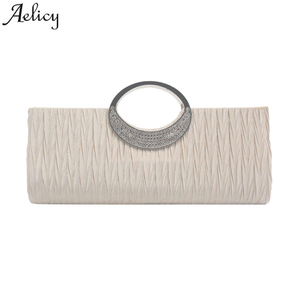 Aelicy Crossbody Bags for Women Rhinestone Handbags Evening Party Clutch Bag Wedding Wallet Purse