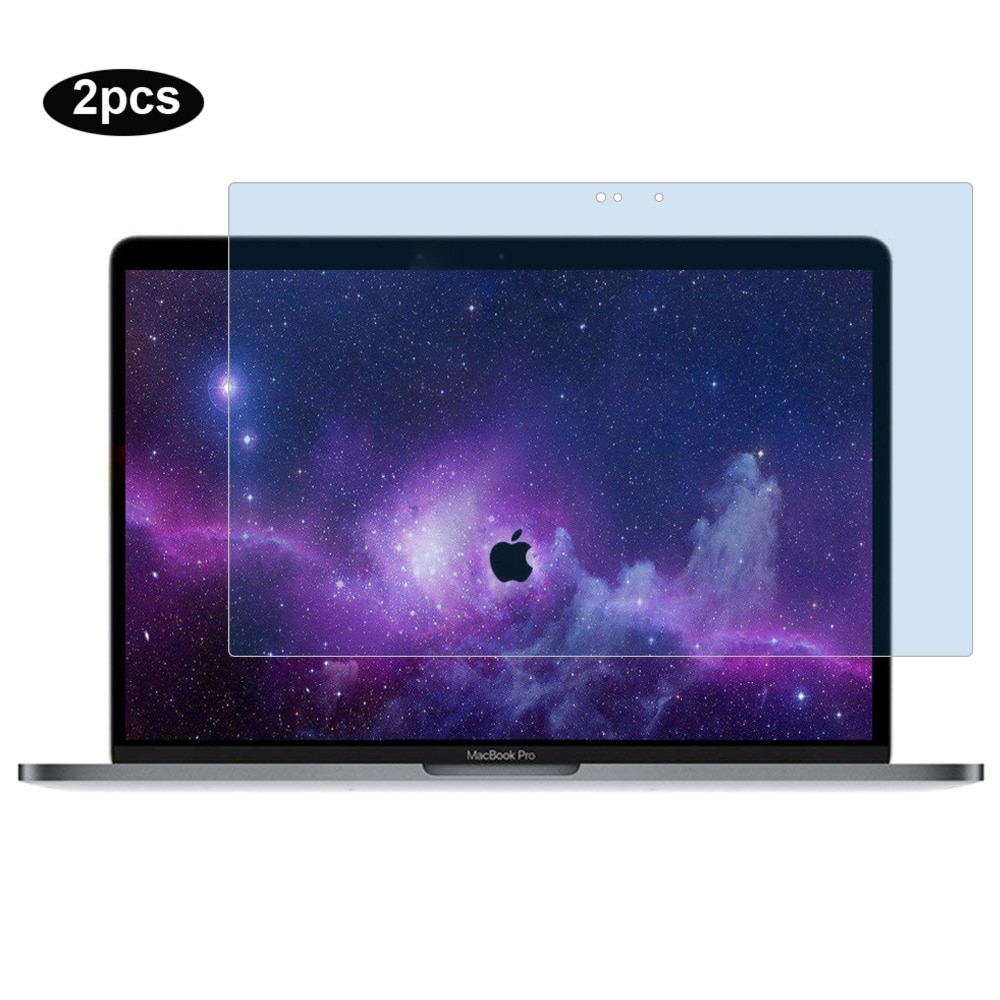 Cartinoe-Protector de pantalla de ordenador portátil, 15 pulgadas, para Apple Macbook Pro 15 A1990/a1707, película protectora de pantalla Anti Luz Azul (2 uds)