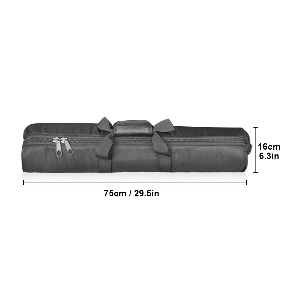 Camera Bag - 70-125cm Adjustable - Oxford Cloth - Tripod Monopod Case - Portable Photo Bag: 75x16cm