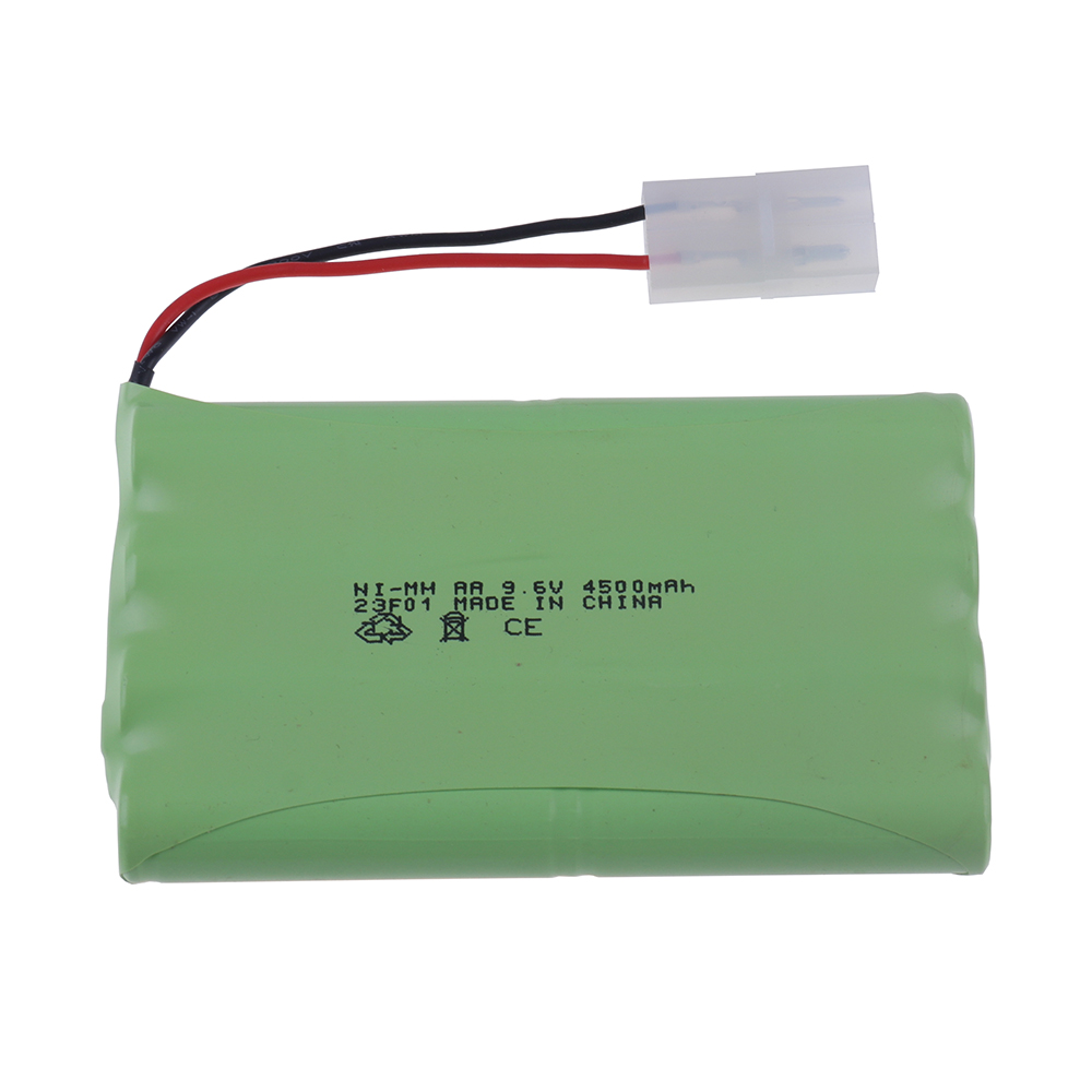 9.6V 700/1000/1400/1800/2400/2800/3000/4500mAh Battery for RC toys Cars Boat Tank Truck Train AA Ni-Cd Ni-MH 9.6v Battery Group: green