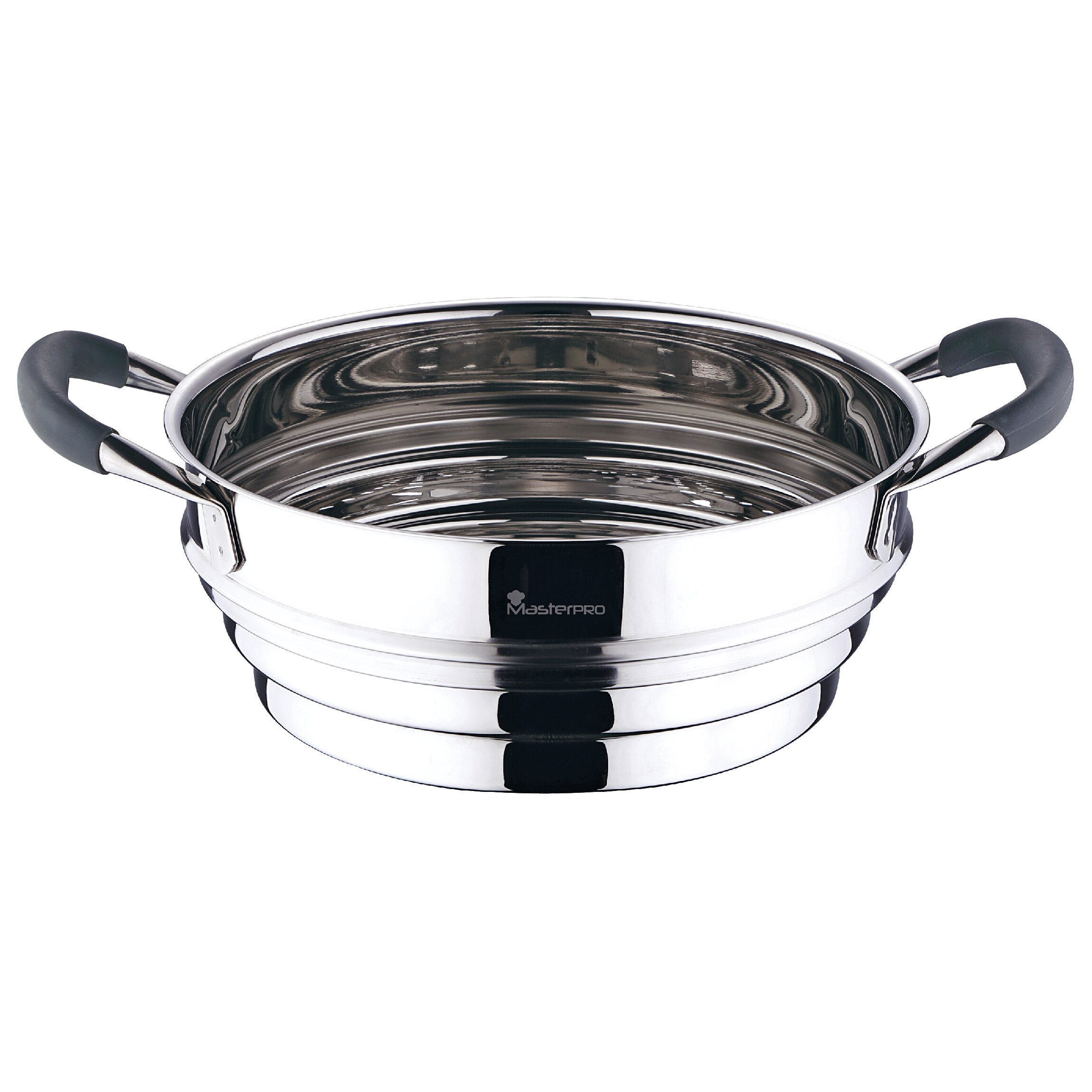 Vaporera de cocina 24 cm en acero inoxidable SAN IGNACIO coleccion Masterpro sg