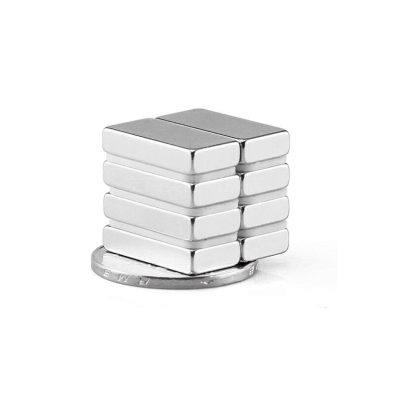 10-200 Stuks 40X10X3 Blok Krachtige N35 Magneten Vel Permanente Magneet 40X10X3Mm Neodymium Magnetische Super Sterke 40*10*3Mm