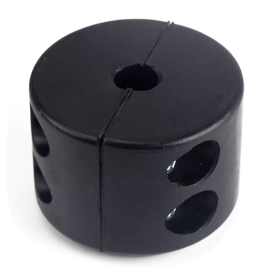 beler Universal Black Rubber Quad Bike ATV UTV Front Winch Cable Hook Stop Cushion Stopper