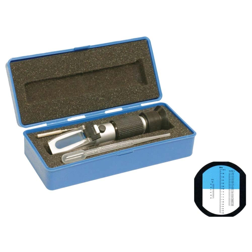 Réfractomètre De 0 à 32% Pour Déterminer Teneur En Sucre De Miel Huile Végétale Sirup Melasse