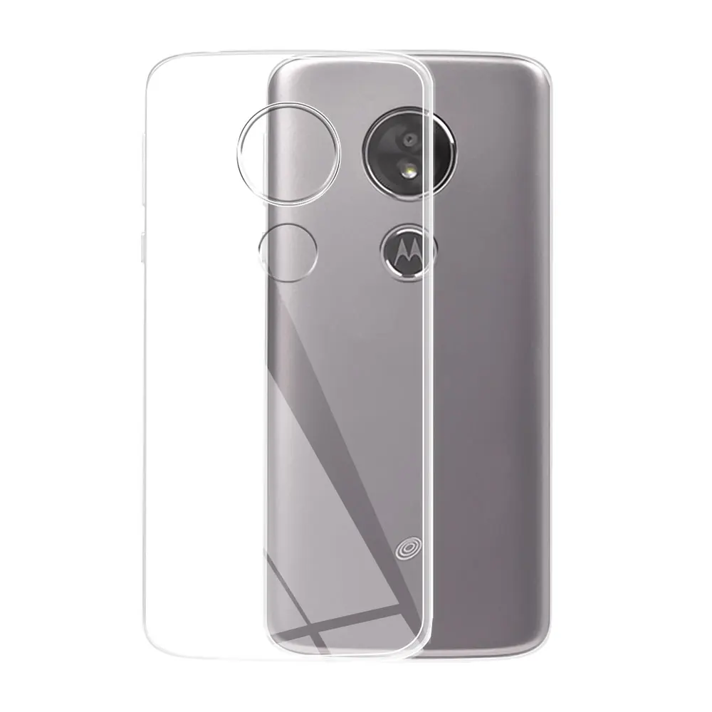 Coque de téléphone en silicone transparent pour Motorola Moto G6 Play, étui souple en TPU pour Moto G6 Plus, coque transparente pour MotoG6 Moto G7 Power Fundas