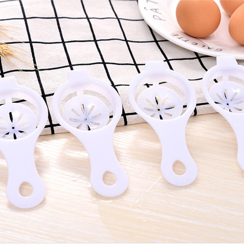 Køkken tilbehør æg separator kage madlavning værktøjer æggehvide filter bekvem sigtning behandling køkken gadgets e.