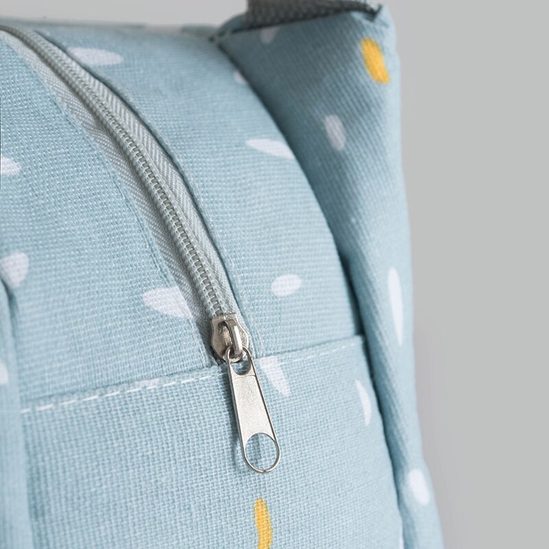 Draagbare aluminiumfolie geïsoleerde lunchtas, lunchtas voor vrouwen en kinderen, lunchtas met rits