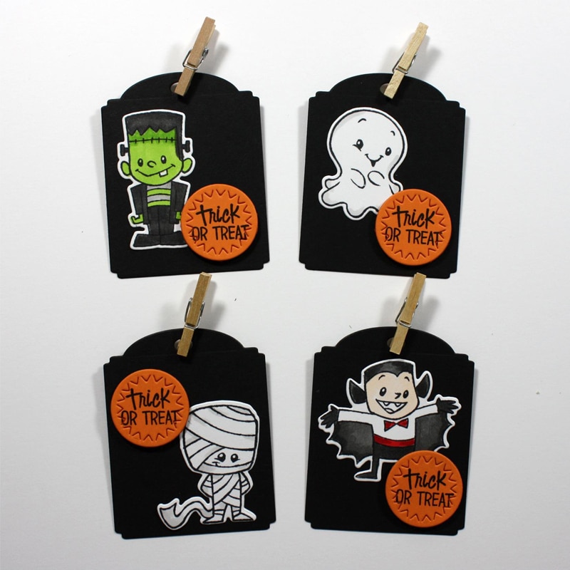 Kit 13 Tampons Transparents Halloween Rayher - Motifs Fantômes, Citrouilles, Araignées, Idéal Scrapbooking Et Cartes