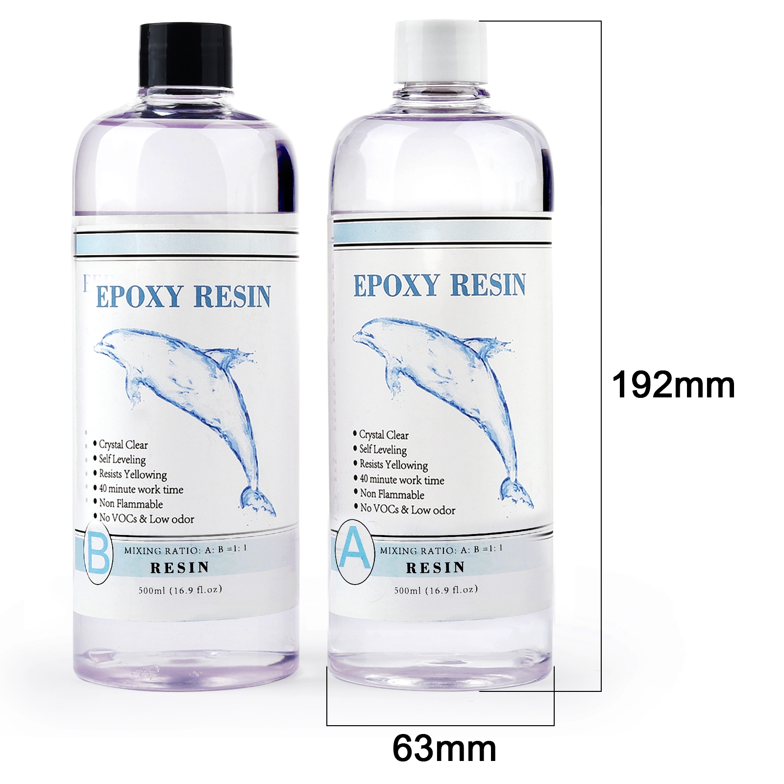 1:1 AB Harz Epoxid Kleber Hohe Klebstoff Härter Kristall Kleber Für DIY Harz Schmuck Machen Zubehör 100g/200g/400g/500g/1000g: Dunkelgrau