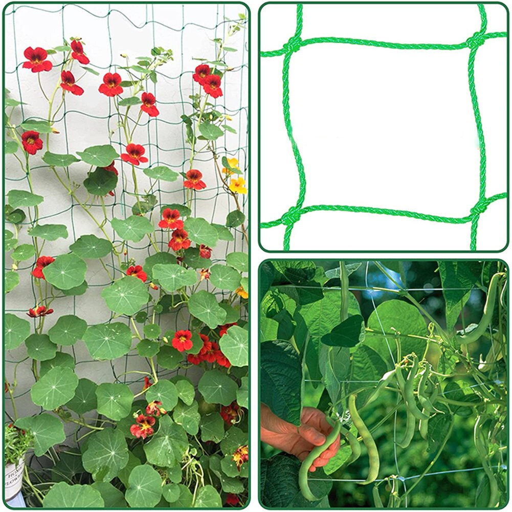 Plant Trellis Netting Plant Support for Climbing Plants Garden Vines Trellis Net MU8669