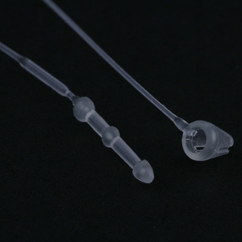 3/4/5 tums genomskinlig svart ögla lås plast snäpplås stift säkerhet tagg etikett taggar fästen kläder tillbehör