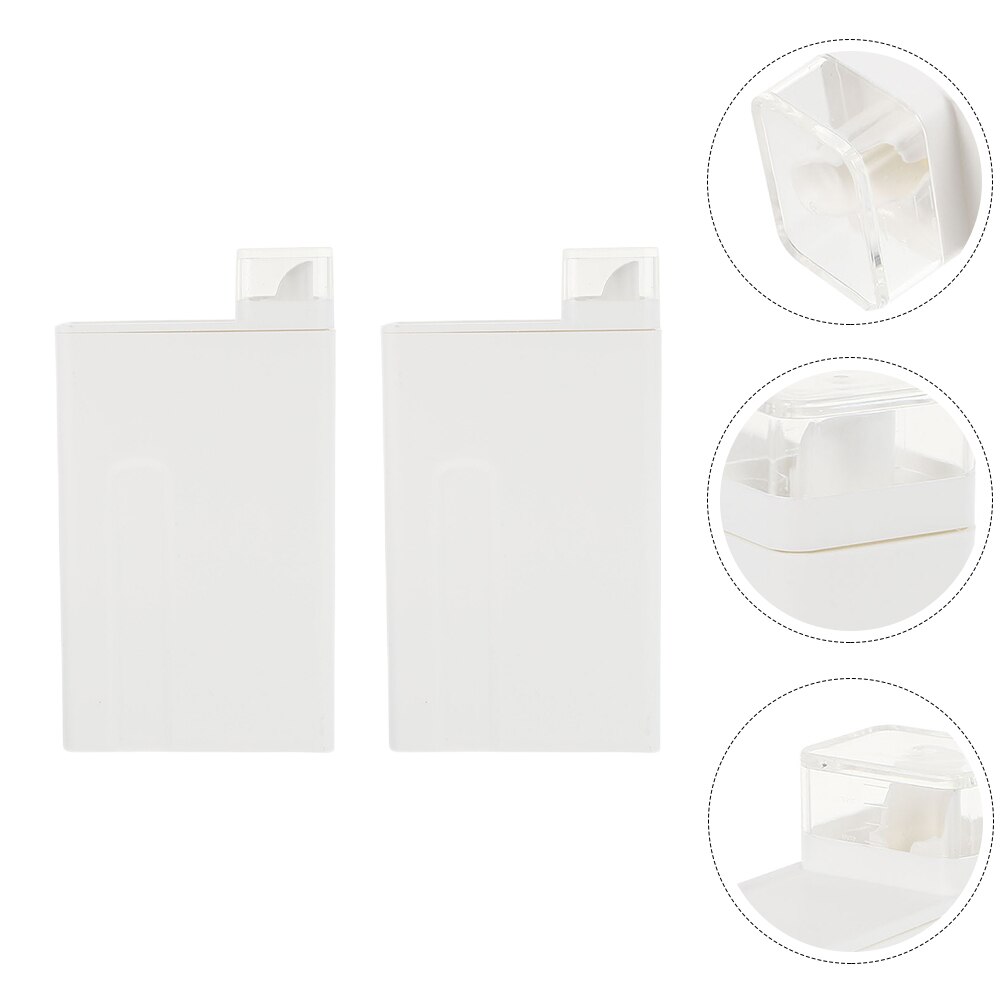 2pcs Refillable Laundry Detergent Bottles Lotion Sub Bottles Convenient Sub Bottles: Default Title