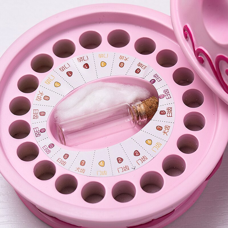 Creatieve Melktanden Doos Meisje Tanden Collection Commemorative Doos Kinderen Tand Fairy Doos Prinses Kroon Melktanden P