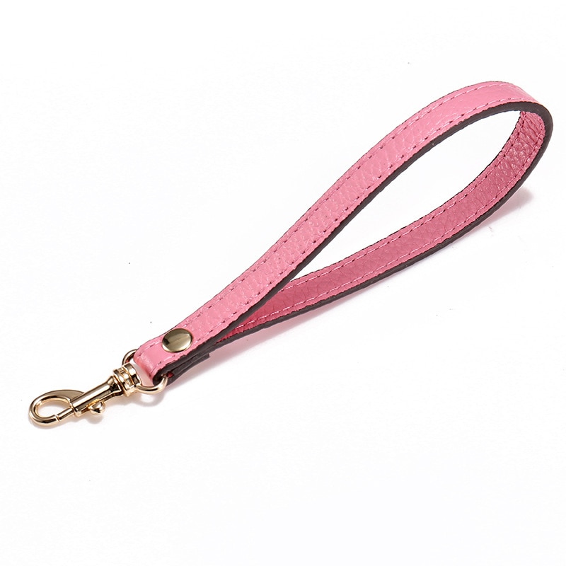 Draagbare handtas tas riem diy leren vervanging portemonnee munt handvat tas riem handgemaakte effen kleur tas accessoires anse de sac