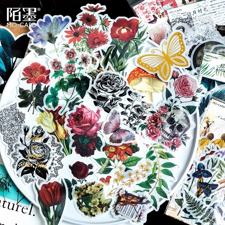 12 set/1 lot Stationery Stickers Paper Natural leaves Diary Planner Decorative Mobile Stickers Scrapbooking DIY Craft Stickers