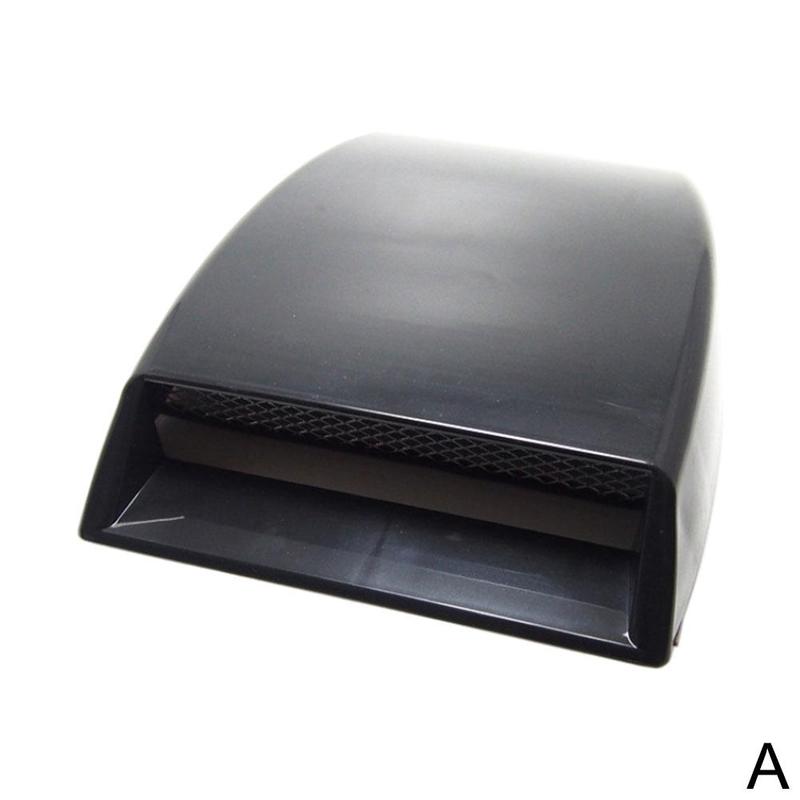 Universal Car Engine Hood Scoop Air Flow Intake Vent Cover ABS Front Engine Hood Cover Decoration Bonnet Hood Scoop SUV Truck: A