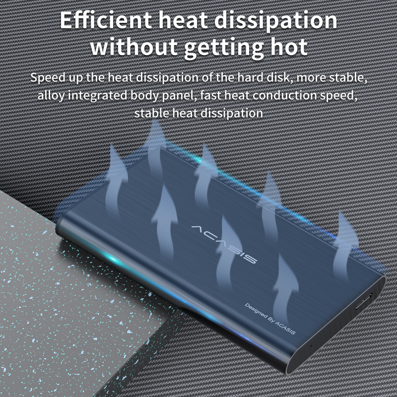 Acasis Hdd Behuizing Case 2.5 Sata Naar Usb 3.0 Externe Behuizing Hdd Case Hard Drive Voor Ssd Schijf Hdd Box met Usb Kabel