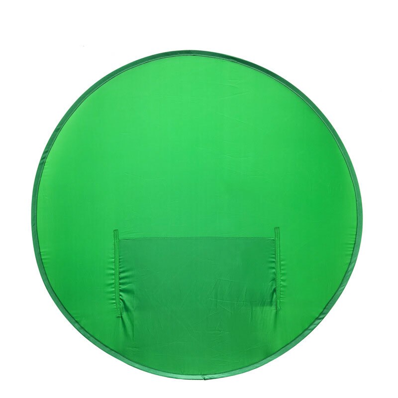 Accessoires de photographie à écran vert, arrière-plan Portable à clé Chroma pour Photos de Studio vidéo, réflecteur pliable