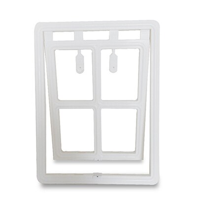 Haustier SuppliesPet DoorDog DoorPet Bildschirm DoorPet Bildschirm WindowDog Bildschirm DoorCat Bildschirm DoorAnti-Moskito DoorFree Zugriff: Weiß / 29X24CM