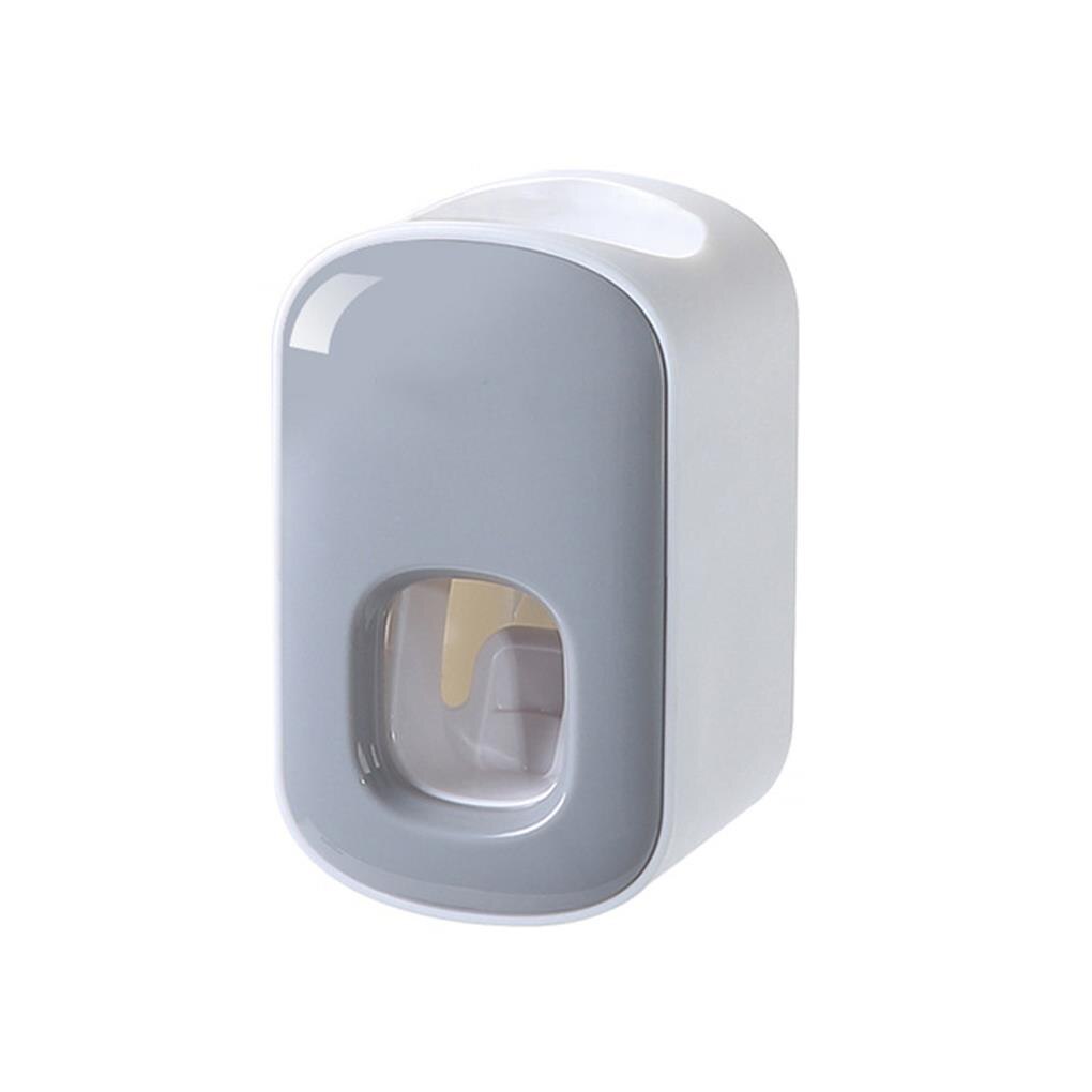 Automatische Tandpasta Set Punch-Gratis Tandpasta Squeezer Badkamer Tandpasta Dispenser Tool: Gray