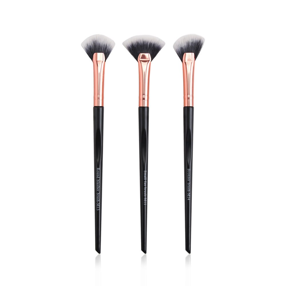 Maange 3/5/6/12 stuks oogmake-up kwast oogschaduw concealer blending wenkbrauw lip make-up kwast waaierkwast beautytool: 03