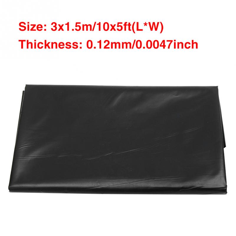 10x5ft Heavy Duty Multifunction Seam Tape HDPE Fish Pond Liner Outdoor Garden Lightweight Landscaping Pool Rainproof Waterproof