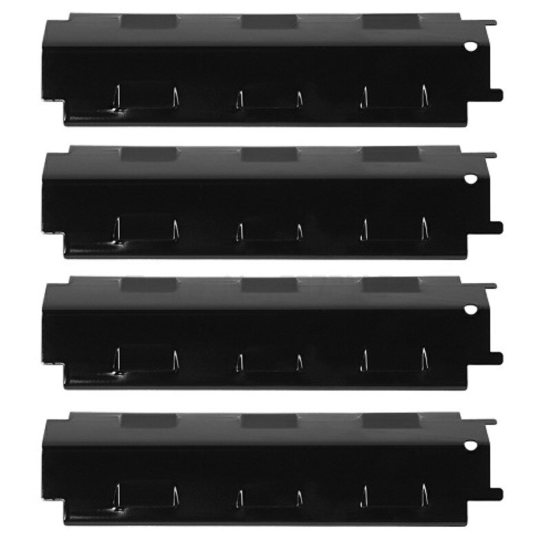 Gereinigd 4 Stuks Verstelbare Grill Warmte Plaat Shield Warmte Tent Vervangende Onderdelen Warmte Plaat Voor Bbq Gas Grill Camping tool