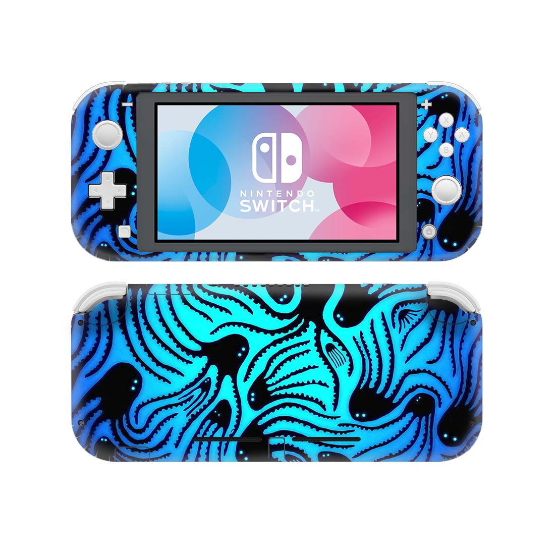 Pegatina de piel de vinilo de estilo grafiti para Nintendo Switch Lite, NSL película protectora, 15 estilos: Style 7