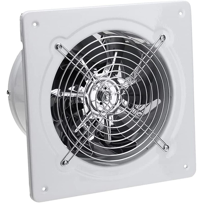 Exhaust Fan, Wall Mounted Vent Fans, Ventilation Blower For Bathroom Attic Window Basement: Light Yellow