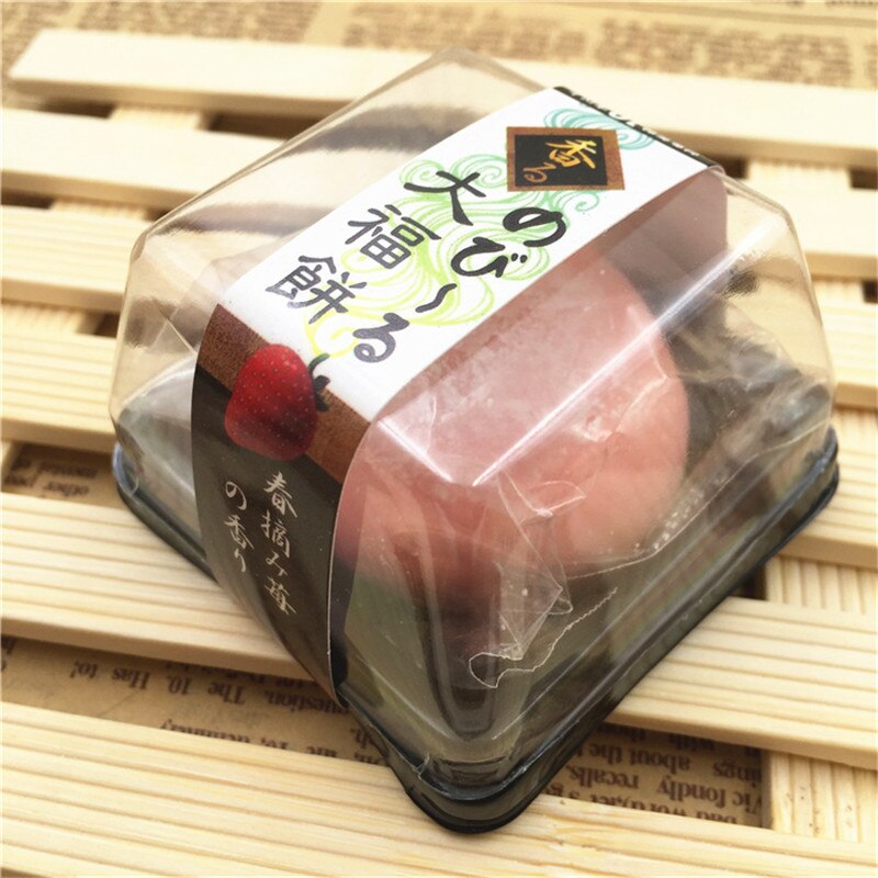 Practical Jokes Squeeze Squishy Slow Rising Fragrant Smells big fruit cake keyring keychain pendant wallet eslastic