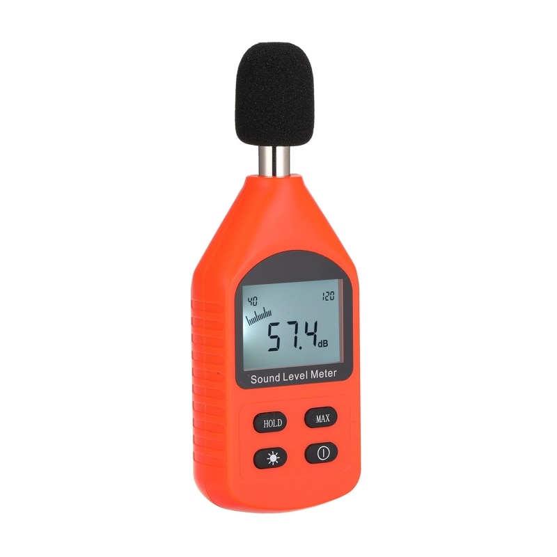 JD118 High Precision dB Meter Digital Noise Measuring Instrument 30~130dB Mini Sound Level Decibel Monitor Electrical Instrument