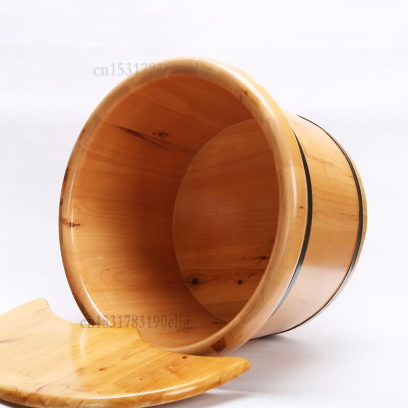 Foot bath barrel cedar foot bath barrel foot bath barrel wooden foot bath barrel solid wood foot bath home