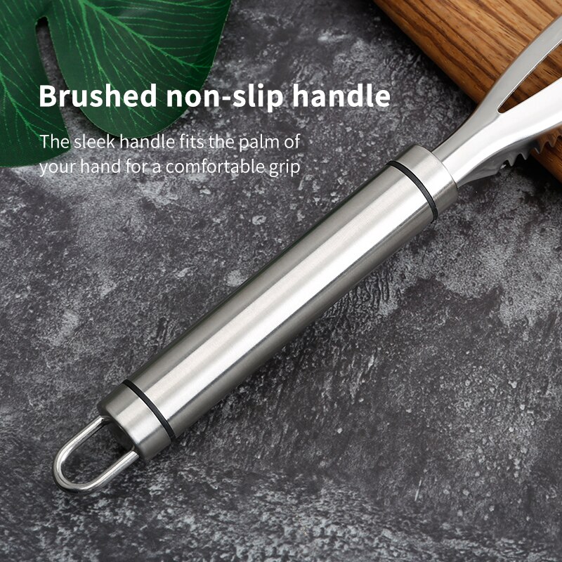 Écailles de poisson propres de cuisine en acier inoxydable, couteau pour gratter les fruits de mer, outils