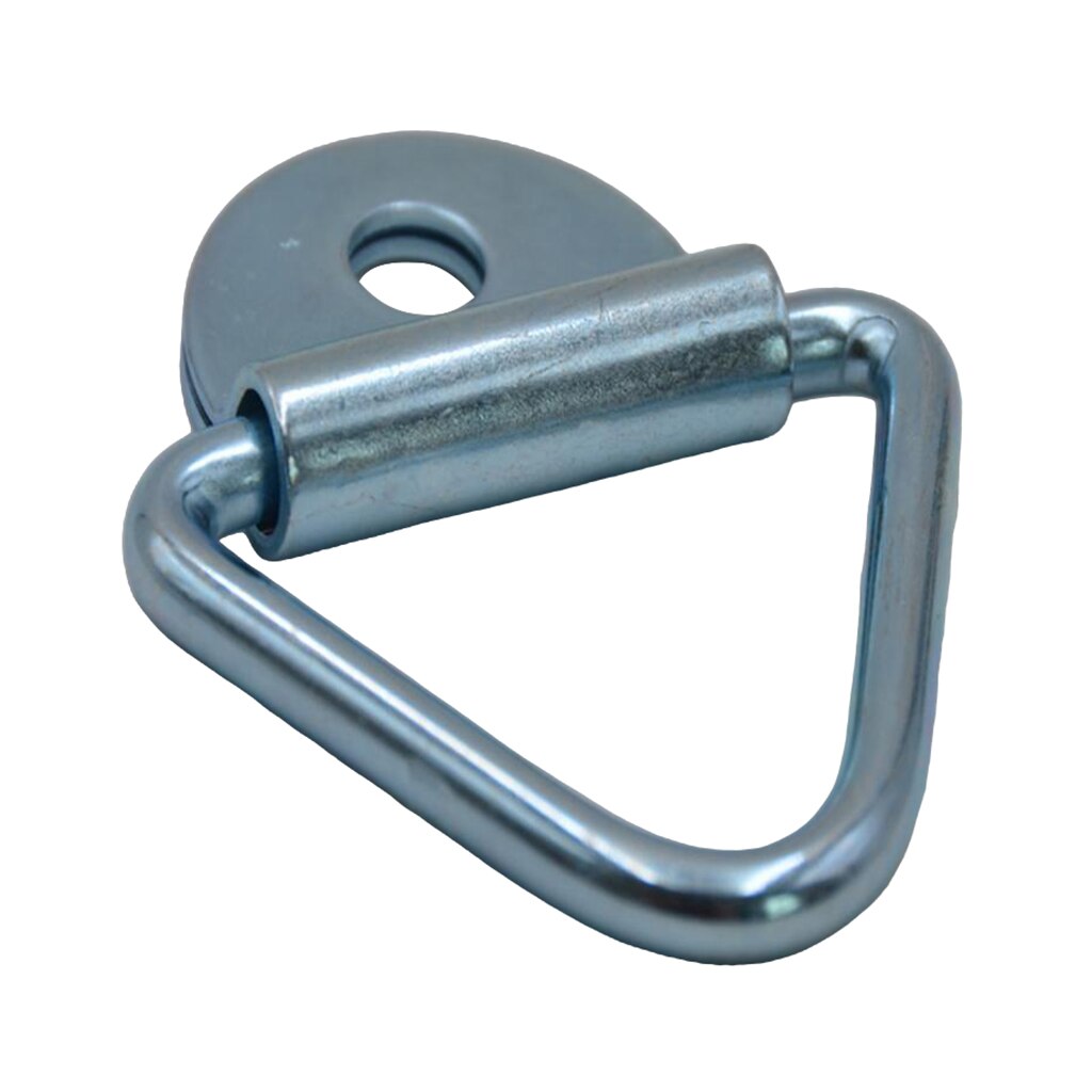 Lashing Rings Surface Mount Tie Down Anchors Hook, Heavy Duty V Rings Trailer Anchor Plate Surface Mount Forged Lashing Ring
