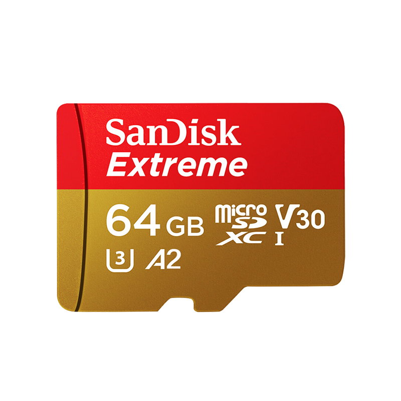 Sandisk Extreme Micro SD Card 128gb 256gb U3 4K V30 A2 Class 10 UHS-1 flash card 512GB 64GB microSD/TF Card For Phone camera: 1TB