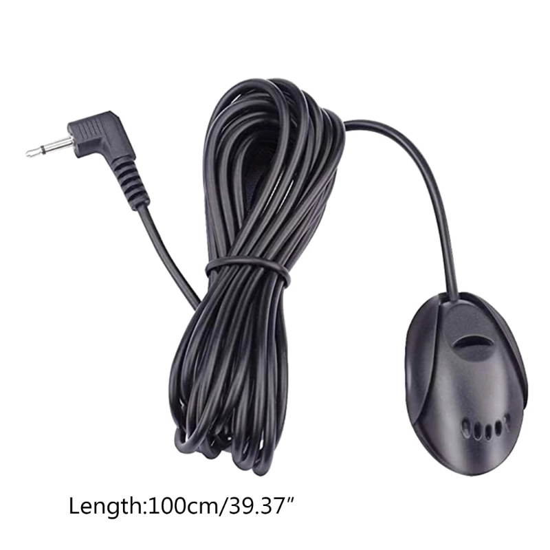 3.5mm Car External Microphone Bluetooth-compatible Car Dashboard Or Sun-Visor Mic Stereo Radio GPS Adapter