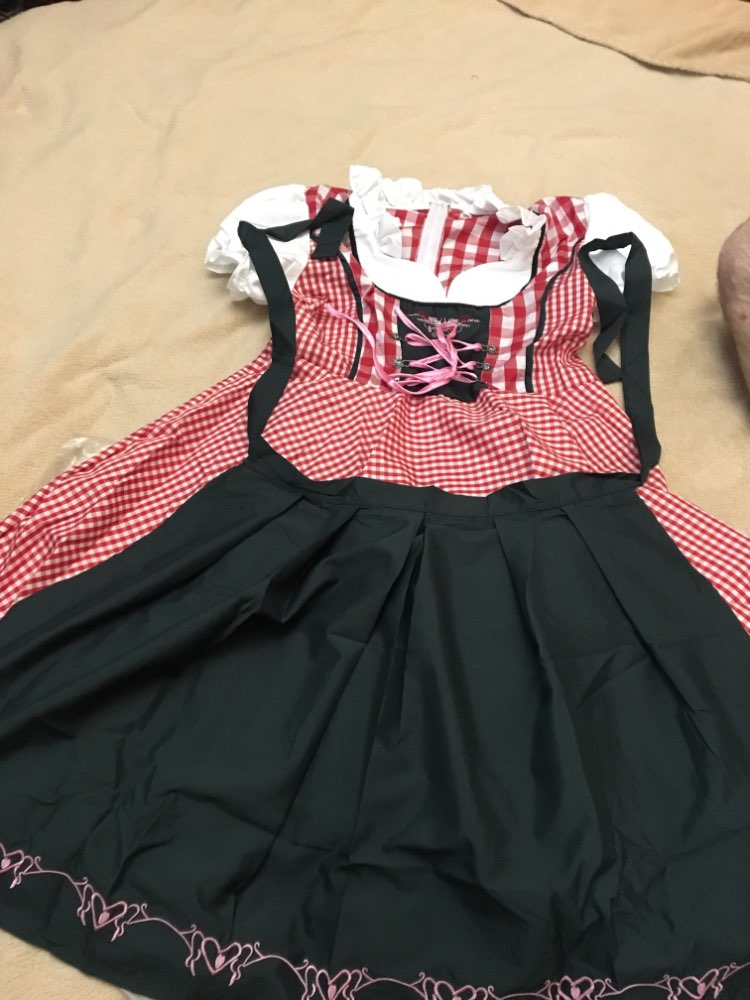 Rouge Plaid Dirndl robe traditionnelle allemande bavaroise bière femme de chambre Costume Oktoberfest fille robe de soirée grande taille S-6XL