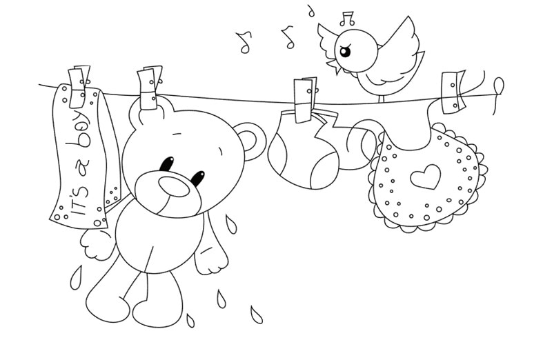 10*6 Clothesline rubber stamp Transparent Clear Stamps Silicone Seals for DIY scrapbooking photo album Card Making