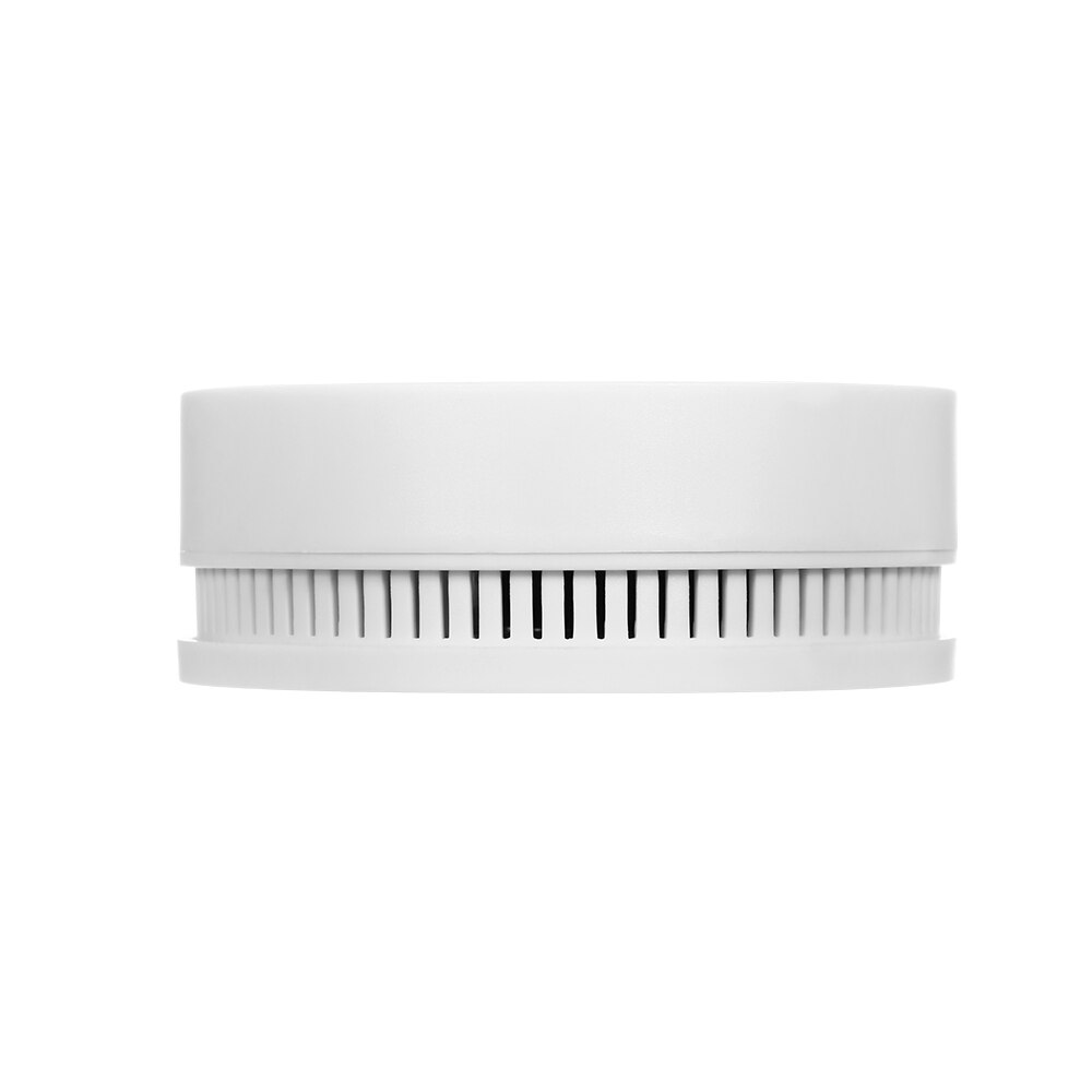 Smoke Detector Alarm Portable Fire Alarms Photoelectric Sensor Battery Operated Not Hardwired with Red LED Indicator for Home