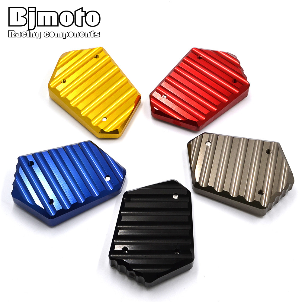 CNC Kickstand Side Stand Extension Foot Pad Plate Enlarger For Honda CBR500R CB500F/X CBR250R CBR300R NM-4 CB400