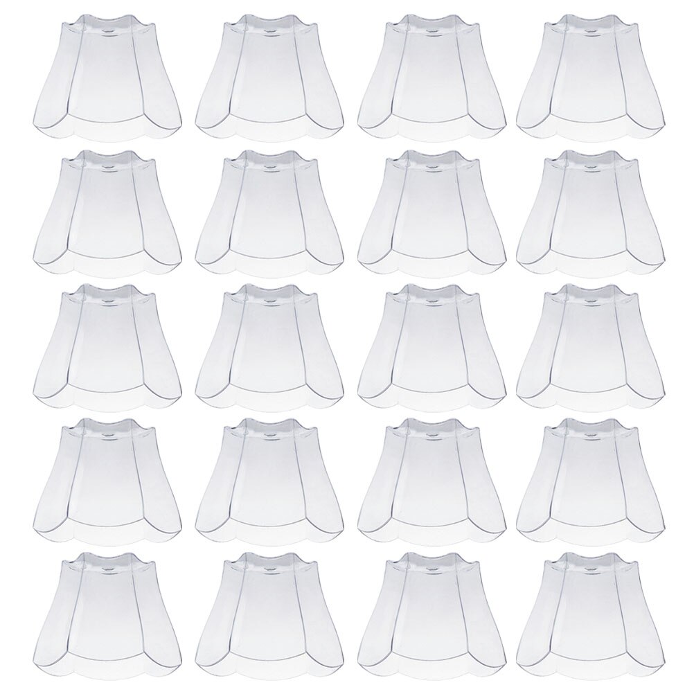 100Pcs Transparent Plastic Dessert Cups Ice Cream Cups Pudding Yogurt Storage Cups